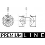 Mahle Βεντιλατέρ Εσωτερικού Χώρου - Ab 55 000P