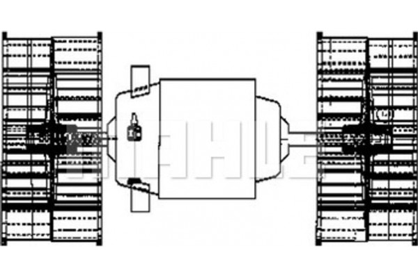 Mahle Βεντιλατέρ Εσωτερικού Χώρου - Ab 77 000P