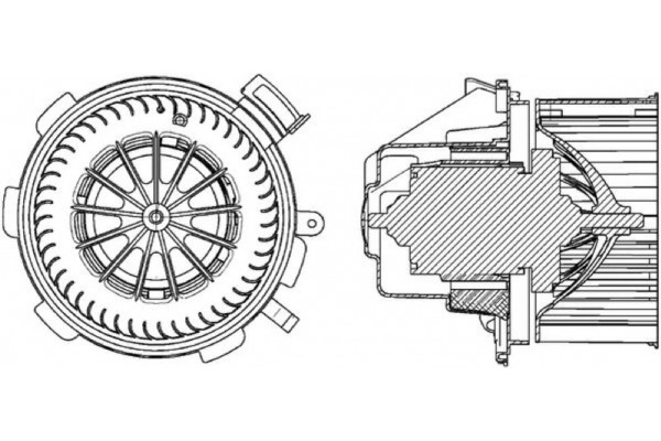 Mahle Βεντιλατέρ Εσωτερικού Χώρου - Ab 88 000P Mahle Βεντιλατέρ Εσωτερικού Χώρου - Ab 88 000P