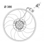 Mahle Βεντιλατέρ, Ψύξη Κινητήρα - Cff 119 000P