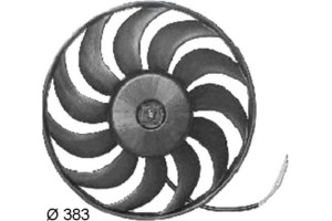 Mahle Βεντιλατέρ, Ψύξη Κινητήρα - Cff 133 000S