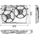 Mahle Βεντιλατέρ, Ψύξη Κινητήρα - Cff 193 000P