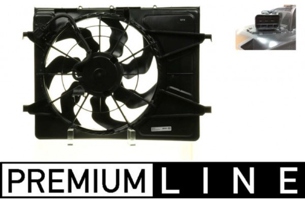 Mahle Βεντιλατέρ, Ψύξη Κινητήρα - Cff 253 000P