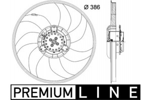 Mahle Βεντιλατέρ, Ψύξη Κινητήρα - Cff 399 000P