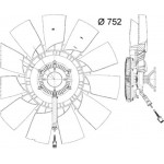 Mahle Βεντιλατέρ, Ψύξη Κινητήρα - Cff 482 000P