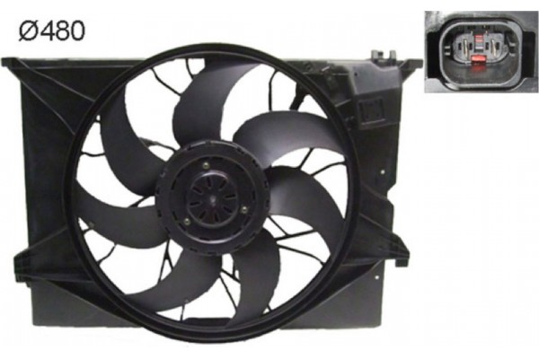 Mahle Βεντιλατέρ, Ψύξη Κινητήρα - Cff 486 000S