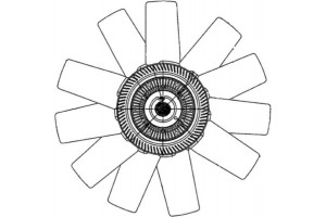 Mahle Βεντιλατέρ, Ψύξη Κινητήρα - Cff 490 000P