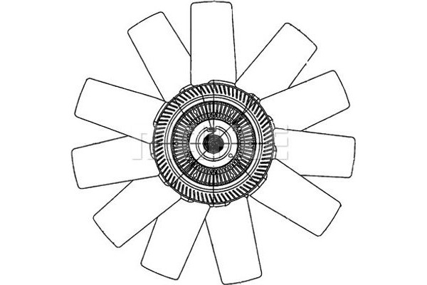Mahle Βεντιλατέρ, Ψύξη Κινητήρα - Cff 490 000P