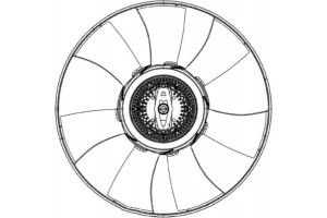 Mahle Βεντιλατέρ, Ψύξη Κινητήρα - Cff 492 000P