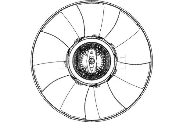 Mahle Βεντιλατέρ, Ψύξη Κινητήρα - Cff 492 000P