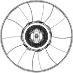 Mahle Βεντιλατέρ, Ψύξη Κινητήρα - Cff 493 000P