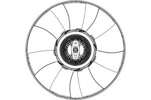 Mahle Βεντιλατέρ, Ψύξη Κινητήρα - Cff 493 000P