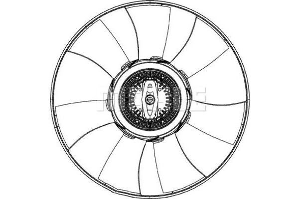 Mahle Βεντιλατέρ, Ψύξη Κινητήρα - Cff 493 000P