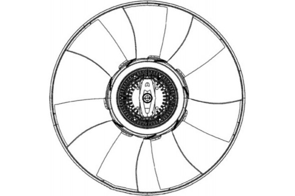 Mahle Βεντιλατέρ, Ψύξη Κινητήρα - Cff 493 000P