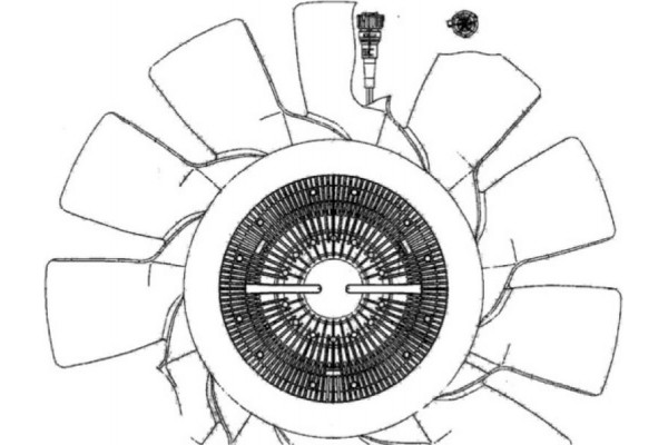 Mahle Βεντιλατέρ, Ψύξη Κινητήρα - Cff 495 000P