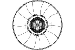 Mahle Βεντιλατέρ, Ψύξη Κινητήρα - Cff 500 000P