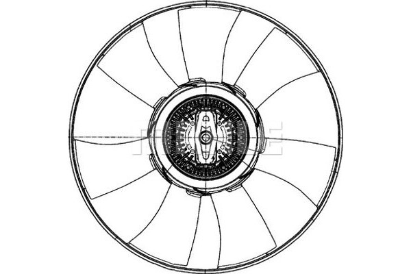 Mahle Βεντιλατέρ, Ψύξη Κινητήρα - Cff 500 000P