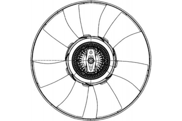 Mahle Βεντιλατέρ, Ψύξη Κινητήρα - Cff 501 000P