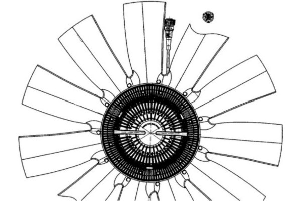 Mahle Βεντιλατέρ, Ψύξη Κινητήρα - Cff 503 000P