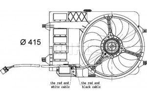 Mahle Βεντιλατέρ, Ψύξη Κινητήρα - Cff 30 000S