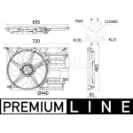 Mahle Βεντιλατέρ, Ψύξη Κινητήρα - Cff 531 000P