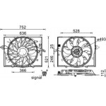 Mahle Βεντιλατέρ, Ψύξη Κινητήρα - Cff 336 000S