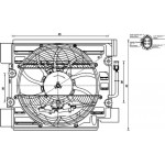 Mahle Βεντιλατέρ, Συμπυκνωτής κλιματ. - Acf 23 000S
