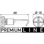 Mahle Βίδα, Πώμα Ψυγείου - Crx 49 000P