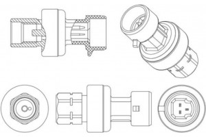 Mahle Διακόπτης πίεσης, σύστ. κλιματ. - Ase 4 000P