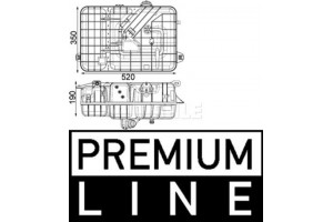 Mahle Δοχείο διαστολής, Ψυκτικό Υγρό - Crt 234 000P