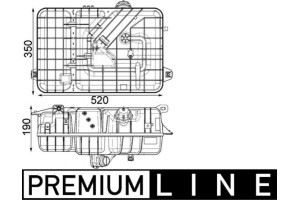 Mahle Δοχείο διαστολής, Ψυκτικό Υγρό - Crt 234 000P