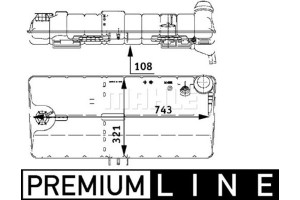 Mahle Δοχείο διαστολής, Ψυκτικό Υγρό - Crt 47 000P