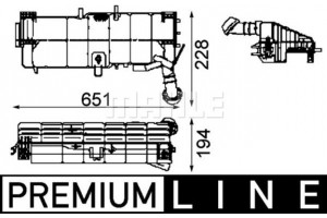 Mahle Δοχείο διαστολής, Ψυκτικό Υγρό - Crt 49 000P