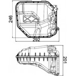 Mahle Δοχείο διαστολής, Ψυκτικό Υγρό - Crt 9 000S
