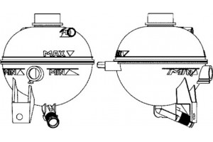 Mahle Δοχείο διαστολής, Ψυκτικό Υγρό - Crt 13 000S