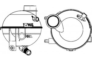 Mahle Δοχείο διαστολής, Ψυκτικό Υγρό - Crt 14 000S