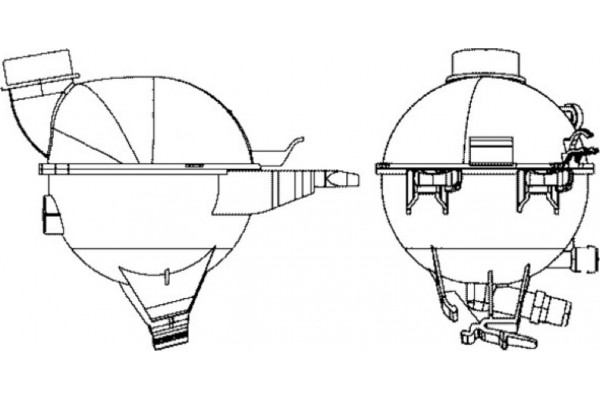 Mahle Δοχείο διαστολής, Ψυκτικό Υγρό - Crt 17 000S