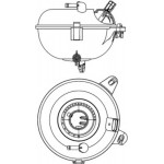 Mahle Δοχείο διαστολής, Ψυκτικό Υγρό - Crt 21 000S