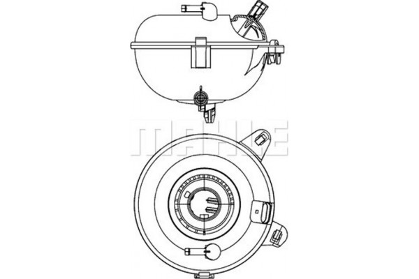 Mahle Δοχείο διαστολής, Ψυκτικό Υγρό - Crt 21 000S