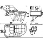 Mahle Δοχείο διαστολής, Ψυκτικό Υγρό - Crt 33 000S