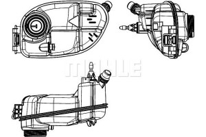 Mahle Δοχείο διαστολής, Ψυκτικό Υγρό - Crt 65 000S