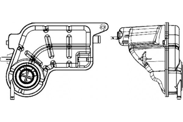Mahle Δοχείο διαστολής, Ψυκτικό Υγρό - Crt 81 001S