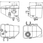 Mahle Δοχείο διαστολής, Ψυκτικό Υγρό - Crt 126 000S