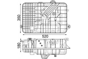 Mahle Δοχείο διαστολής, Ψυκτικό Υγρό - Crt 236 000P