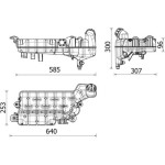 Mahle Δοχείο διαστολής, Ψυκτικό Υγρό - Crt 99 000P