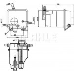 Mahle Δοχείο διαστολής, Ψυκτικό Υγρό - Crt 125 000S