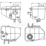 Mahle Δοχείο διαστολής, Ψυκτικό Υγρό - Crt 126 000S