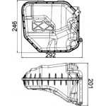 Mahle Δοχείο διαστολής, Ψυκτικό Υγρό - Crt 9 000S