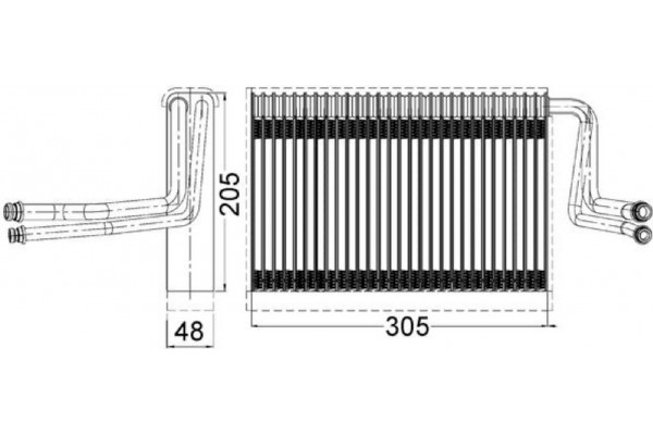 Mahle Εξαεριωτής, Σύστημα Κλιματισμού - Ae 113 000S Mahle Εξαεριωτής, Σύστημα Κλιματισμού - Ae 113 000S