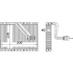 Mahle Εξαεριωτής, Σύστημα Κλιματισμού - Ae 127 000P